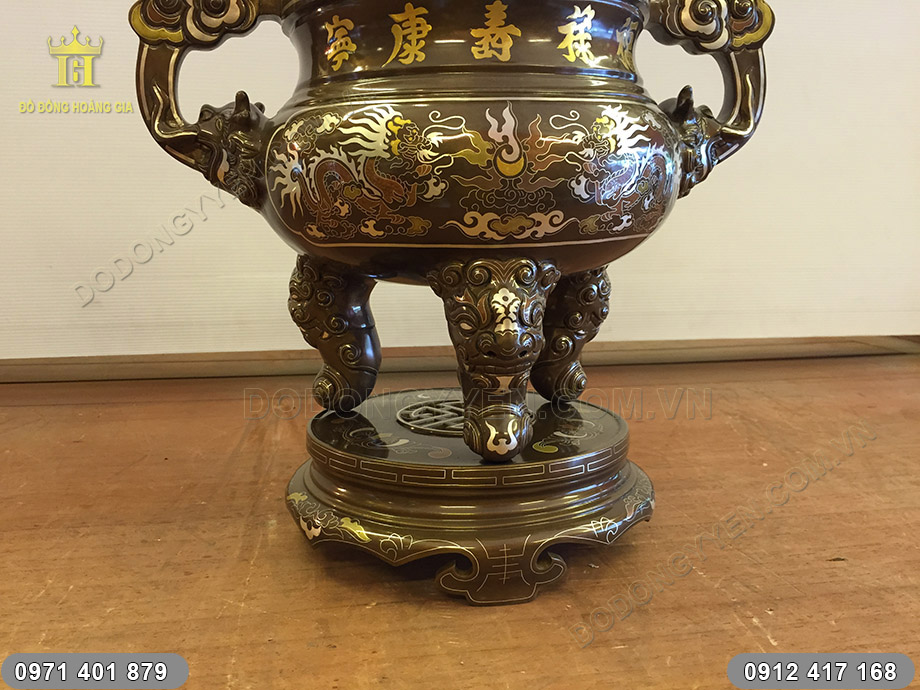 đỉnh ngũ sắc 50cm